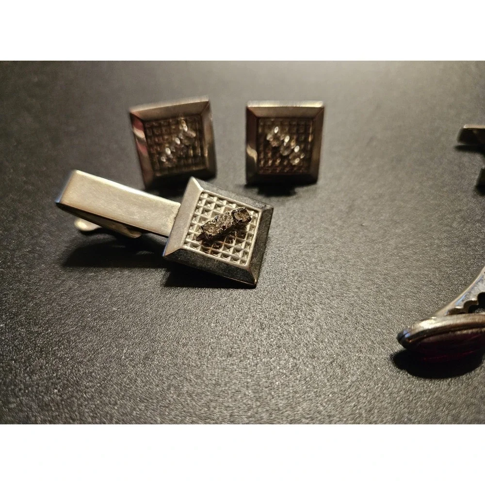Vintage Lot of Mens Cufflinks / Tiebars (386)